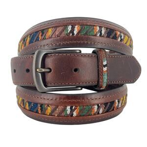 Columbia 32mm oil tan Guatemalan belt size 46